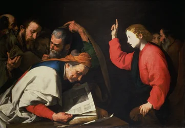 Krisztus az orvosok között, 1630 körül